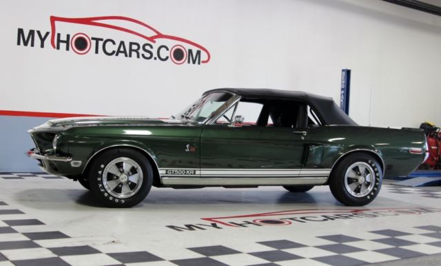 1968 Green Ford Mustang Convertible