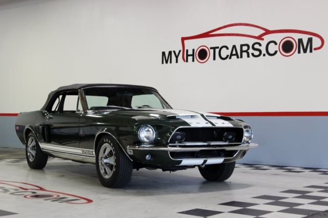 1968 Green Ford Mustang Convertible