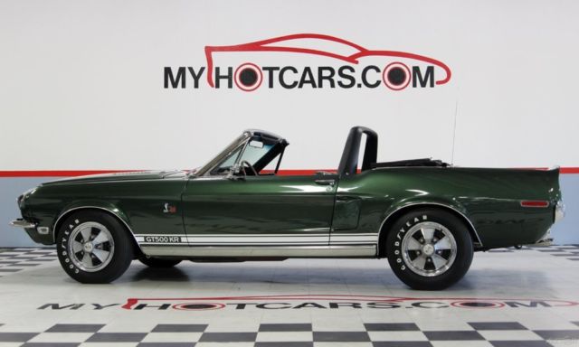 1968 Green Ford Mustang Convertible