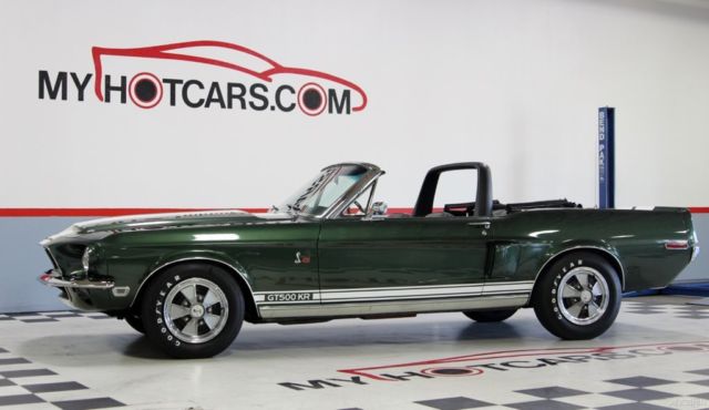 1968 Green Ford Mustang Convertible