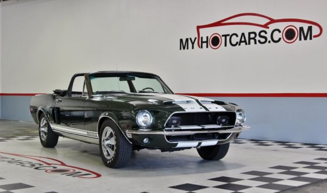1968 Green Ford Mustang Convertible