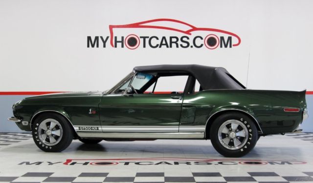 1968 Green Ford Mustang Convertible