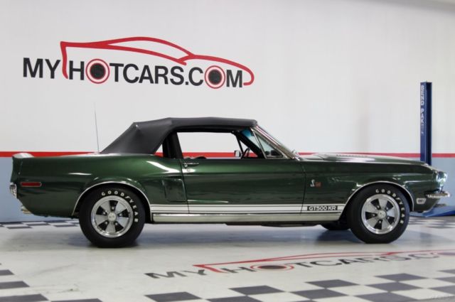1968 Green Ford Mustang Convertible