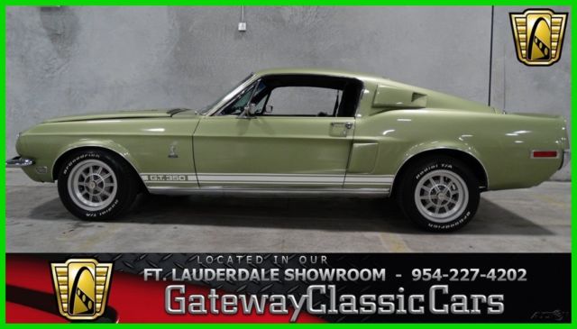 1968 Gold Ford Mustang