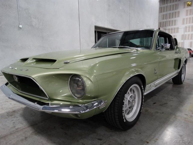 1968 Gold Ford Mustang