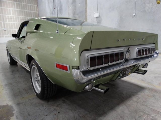 1968 Gold Ford Mustang