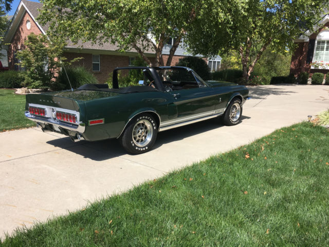 1968 Green Ford Mustang Convertible