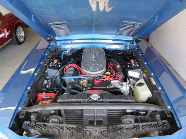 1968 Blue Ford Mustang Fastback
