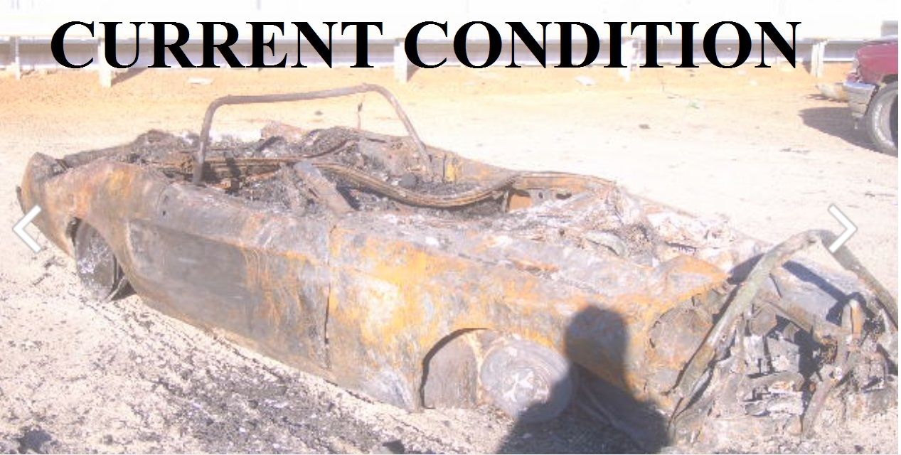 1968 Yellow Ford Mustang Convertible