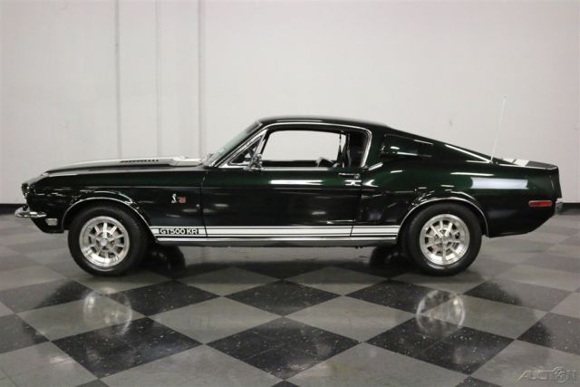 1968 Green Ford Mustang