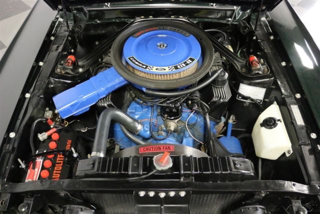 1968 Green Ford Mustang