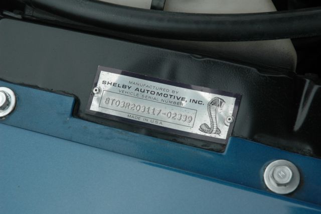 1968 Blue Ford Mustang Convertible