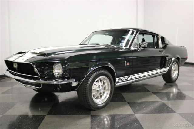 1968 Green Ford Mustang