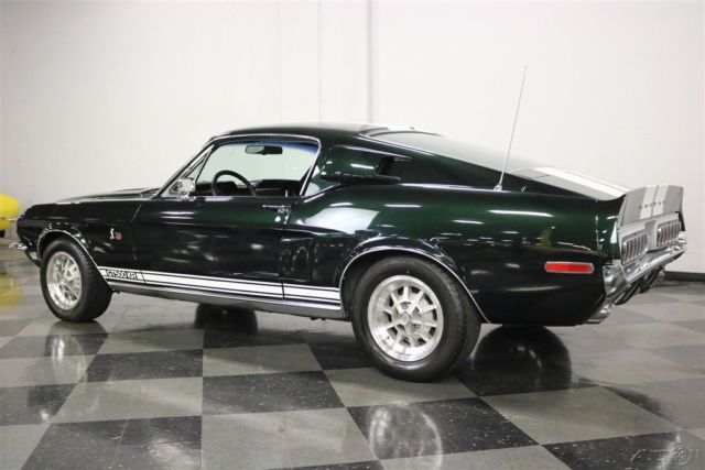 1968 Green Ford Mustang