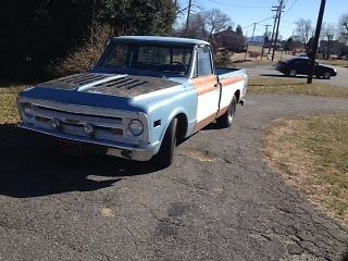 1968 Mostly blue Chevrolet C-10