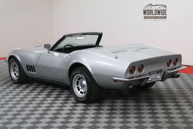 1968 Silver Chevrolet Corvette
