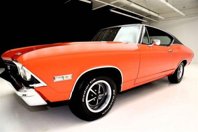1968 Orange Chevrolet Chevelle Coupe