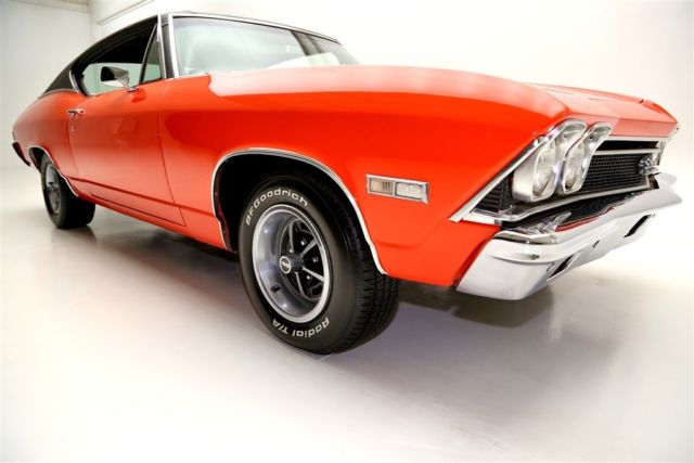 1968 Orange Chevrolet Chevelle Coupe
