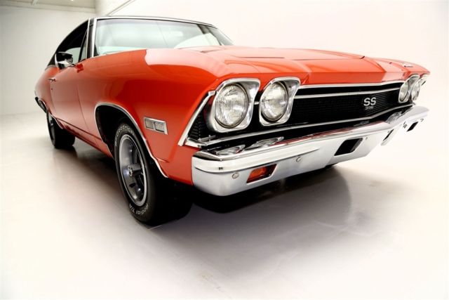 1968 Orange Chevrolet Chevelle Coupe