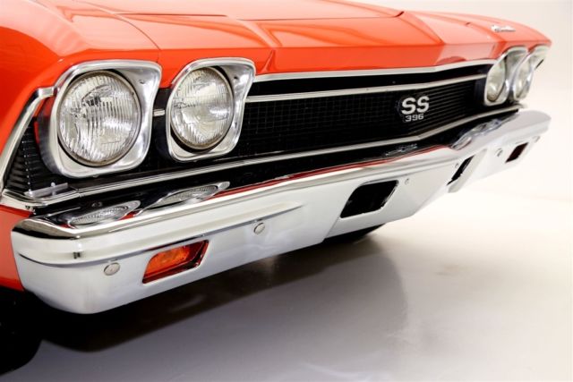 1968 Orange Chevrolet Chevelle Coupe