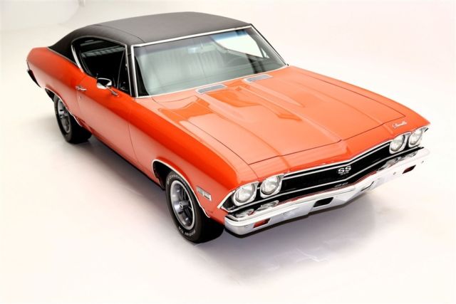 1968 Orange Chevrolet Chevelle Coupe