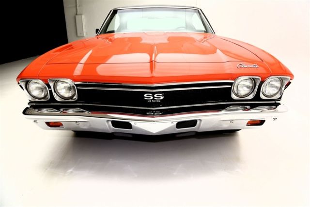1968 Orange Chevrolet Chevelle Coupe