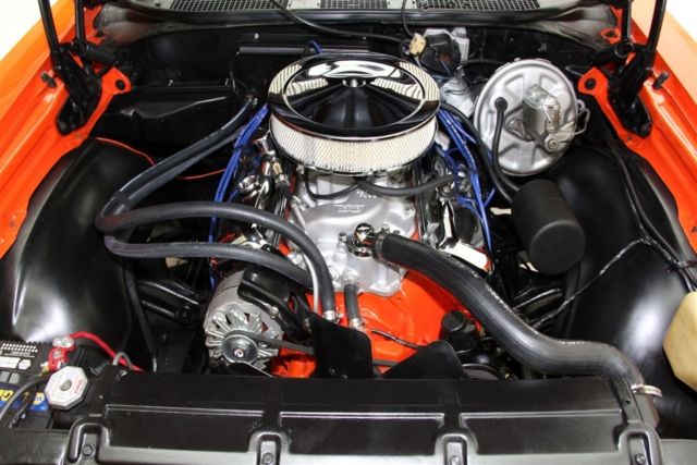 1968 Orange Chevrolet Chevelle Coupe