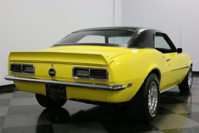 1968 Yellow Chevrolet Camaro