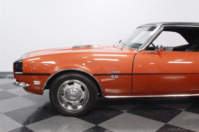 1968 Orange Chevrolet Camaro