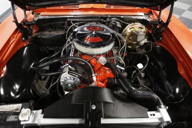 1968 Orange Chevrolet Camaro