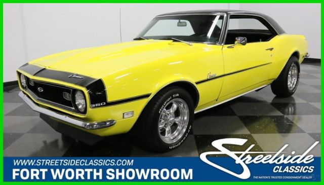 1968 Yellow Chevrolet Camaro
