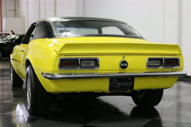 1968 Yellow Chevrolet Camaro