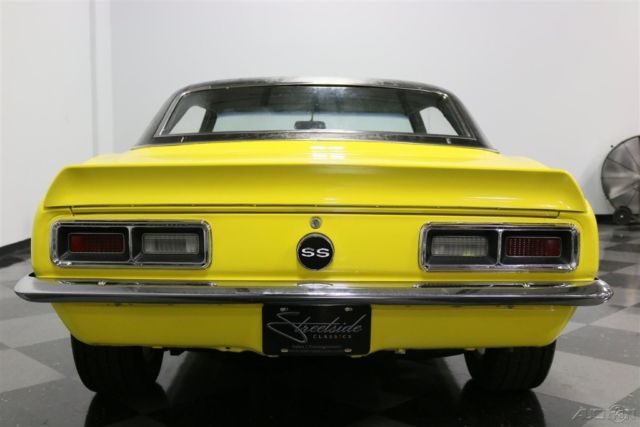 1968 Yellow Chevrolet Camaro