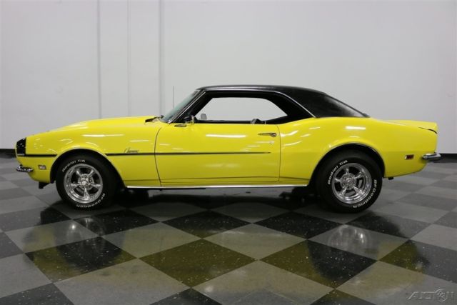 1968 Yellow Chevrolet Camaro