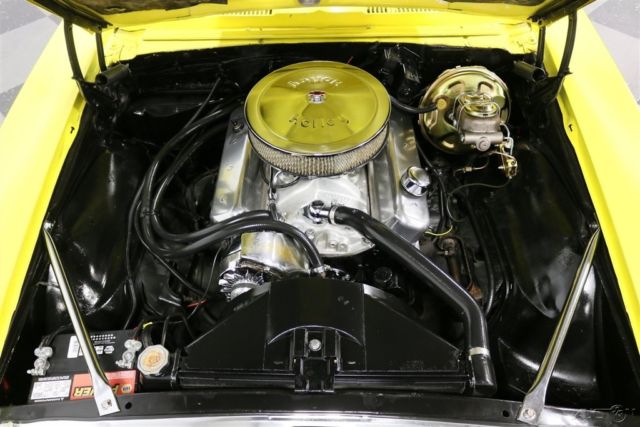 1968 Yellow Chevrolet Camaro