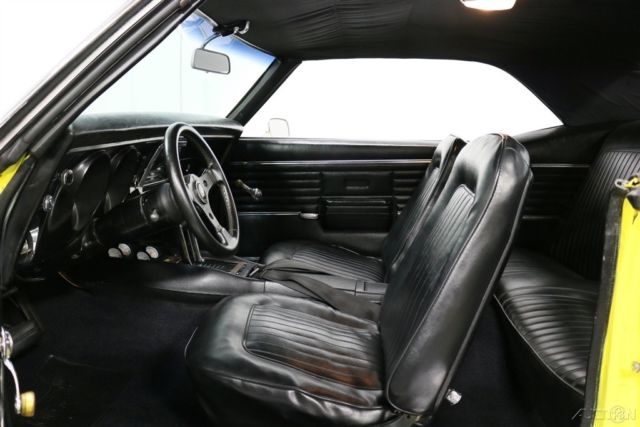 1968 Yellow Chevrolet Camaro