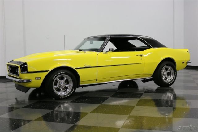 1968 Yellow Chevrolet Camaro