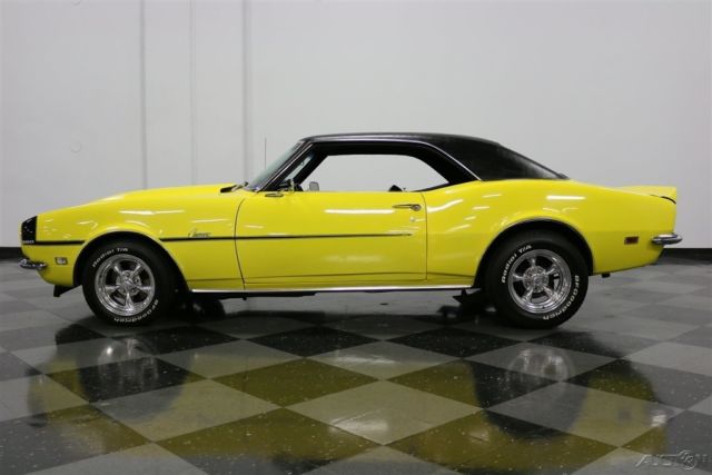 1968 Yellow Chevrolet Camaro