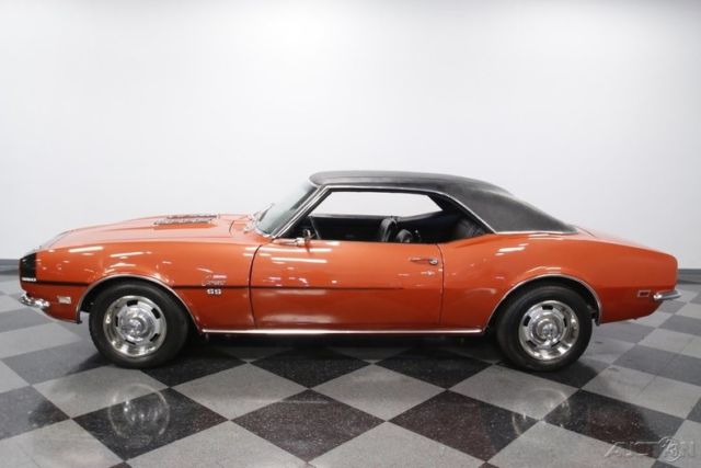 1968 Orange Chevrolet Camaro
