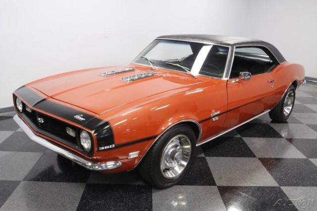 1968 Orange Chevrolet Camaro