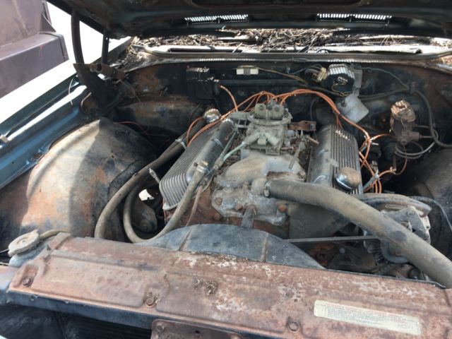 1968 Blue Chevrolet El Camino