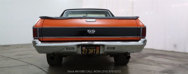 1968 Orange Chevrolet El Camino