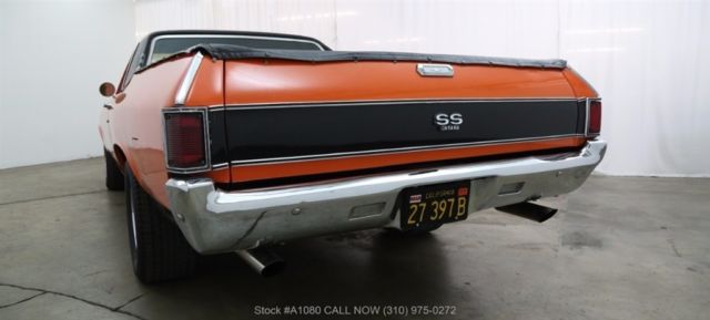 1968 Orange Chevrolet El Camino