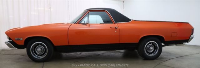 1968 Orange Chevrolet El Camino