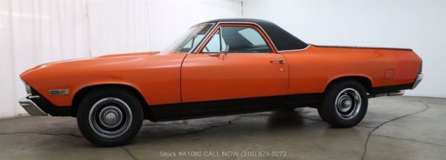 1968 Orange Chevrolet El Camino
