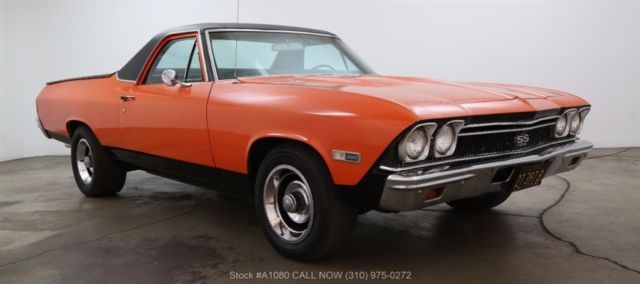 1968 Orange Chevrolet El Camino