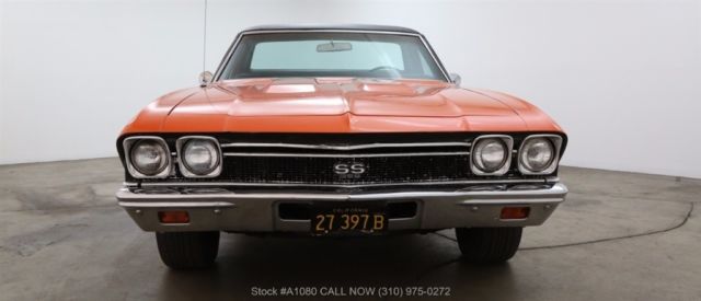 1968 Orange Chevrolet El Camino