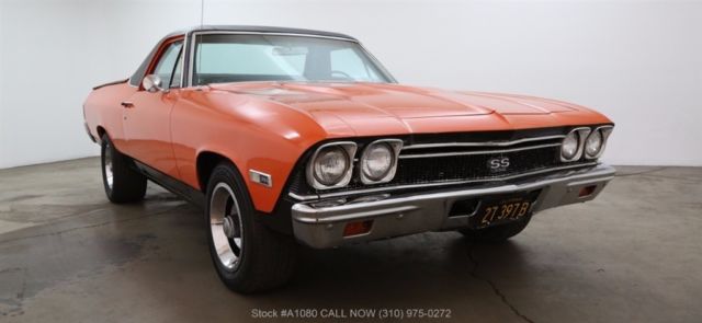 1968 Orange Chevrolet El Camino