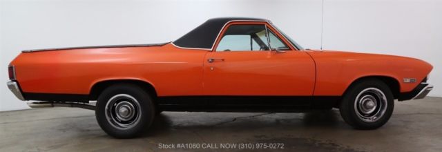 1968 Orange Chevrolet El Camino