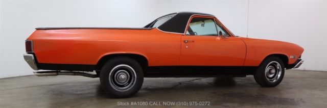 1968 Orange Chevrolet El Camino